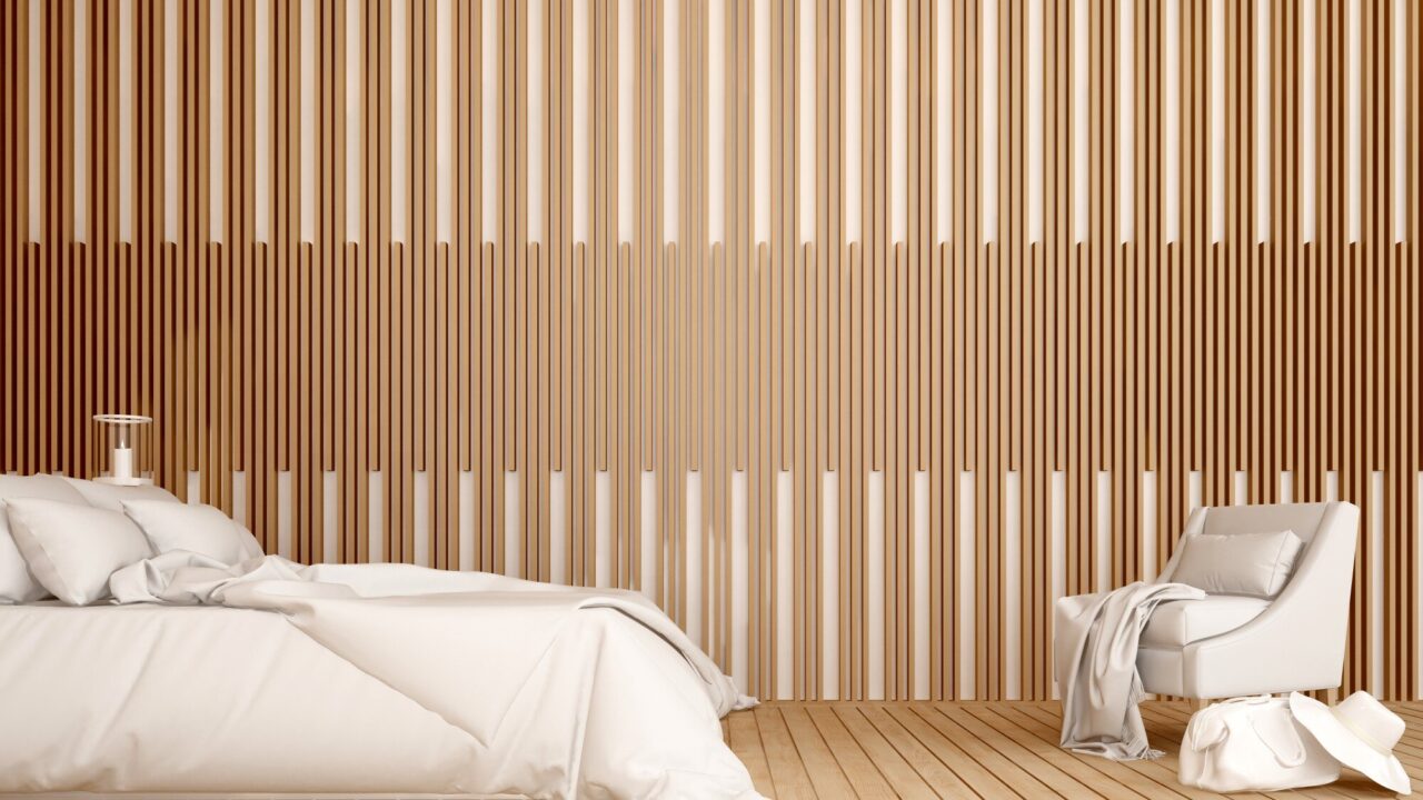 Idei pentru peretele din spatele patului: vopsea, tapet, riflaje sau panouri decorative